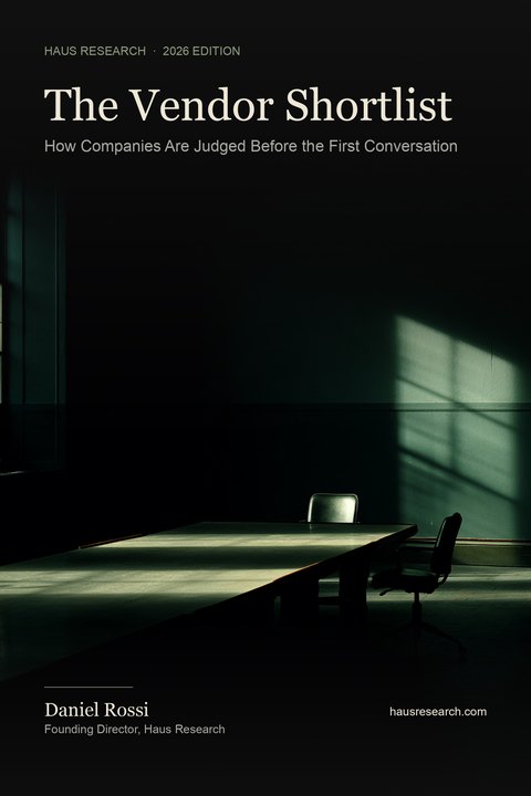 The Vendor Shortlist cover
